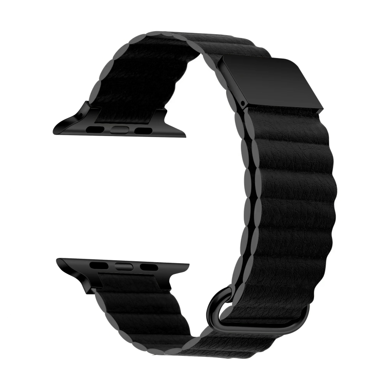 ​Apple Watch 7 45mm KRD-78 PU Leather Band Strap - 8