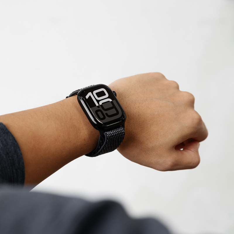 Apple Watch 7 45mm Native Union Active Watch Loop Serisi Hasır Kordon - 14