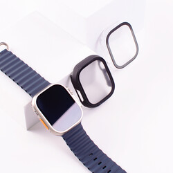 Apple Watch 7 45mm Şeffaf Kasa ve Ekran Koruyucu Zore Watch Gard 13 - 4