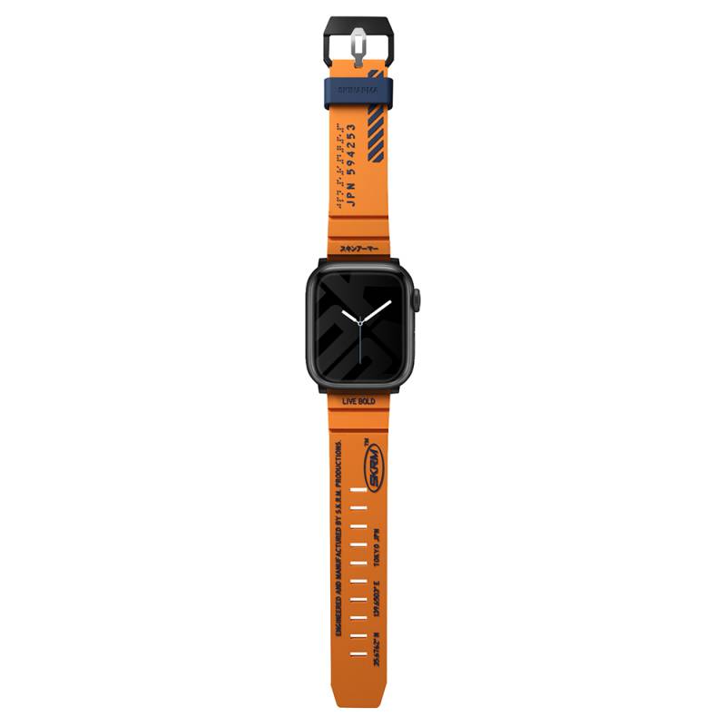 Apple Watch 7 45mm SkinArma Shokku Silikon Kordon - 8