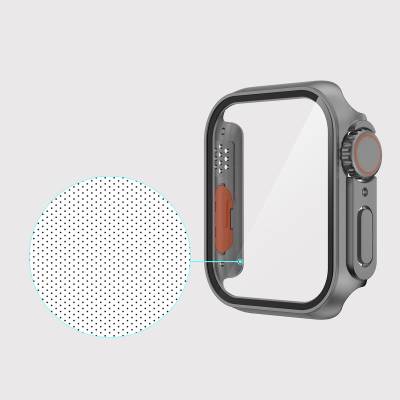 Apple Watch 7 45mm - Watch Ultra 49mm Kasa Dönüştürücü ve Ekran Koruyucu Zore Watch Gard 26 - 4