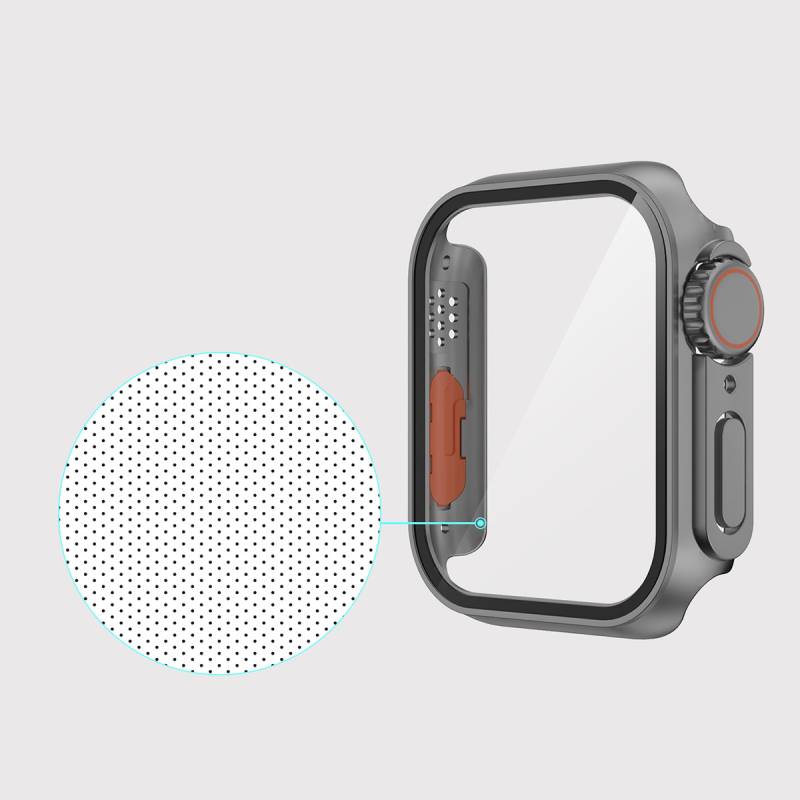Apple Watch 7 45mm - Watch Ultra 49mm Kasa Dönüştürücü ve Ekran Koruyucu Zore Watch Gard 26 - 4