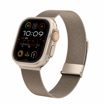 Apple Watch 7 45mm Wiwu MagFlex Secure Series Metal Band - 1