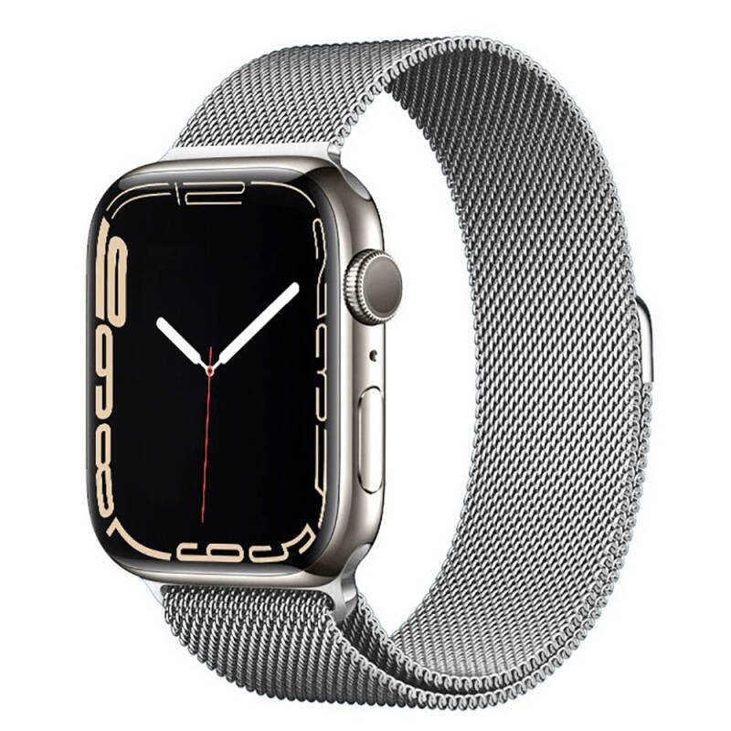 Apple Watch 7 45mm Zore Band-01 Metal Band - 10