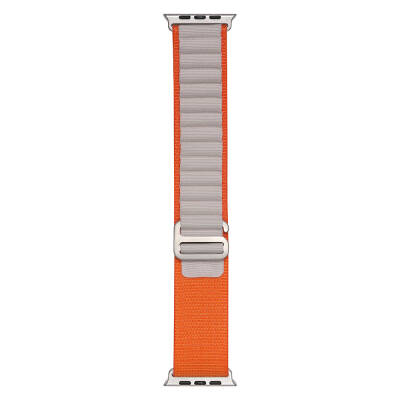 Apple Watch 7 45mm Zore Band-74 Hasır Kordon - 11