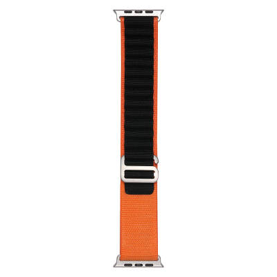 Apple Watch 7 45mm Zore Band-74 Hasır Kordon - 15