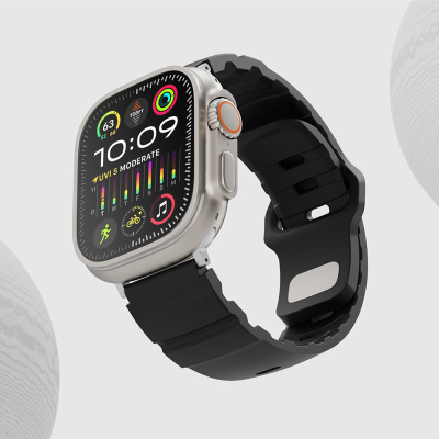 Apple Watch 7 45mm Zore KRD-143 Silikon Kordon - 32