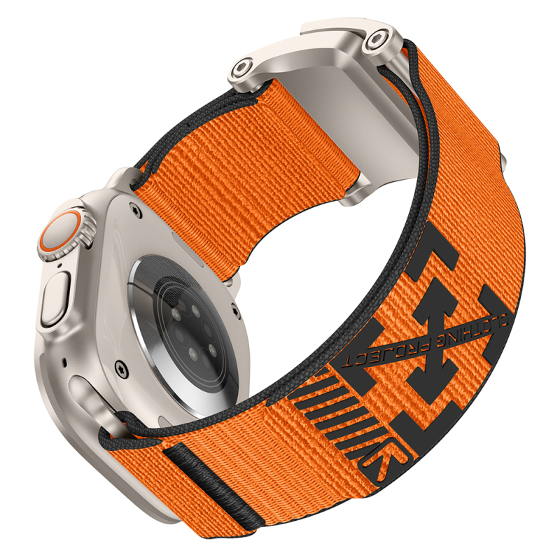 Apple Watch 7 45mm Zore KRD-154 Nylon Mesh Strap - 50