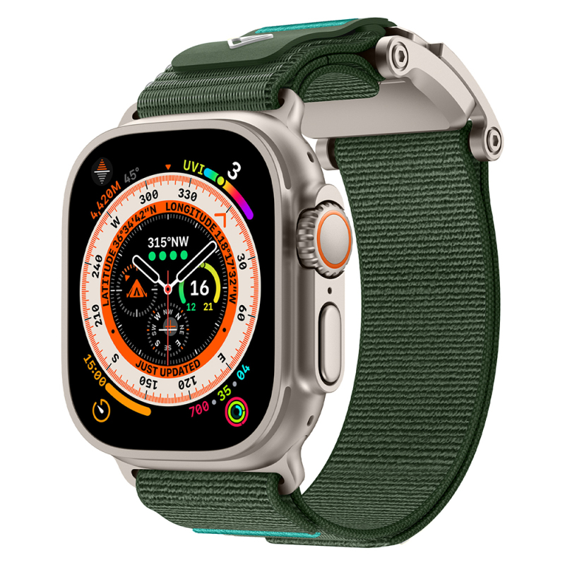 Apple Watch 7 45mm Zore KRD-154 Nylon Mesh Strap - 6