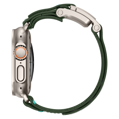 Apple Watch 7 45mm Zore KRD-154 Nylon Mesh Strap - 35