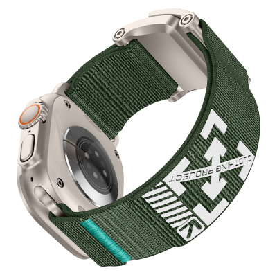 Apple Watch 7 45mm Zore KRD-154 Nylon Mesh Strap - 53