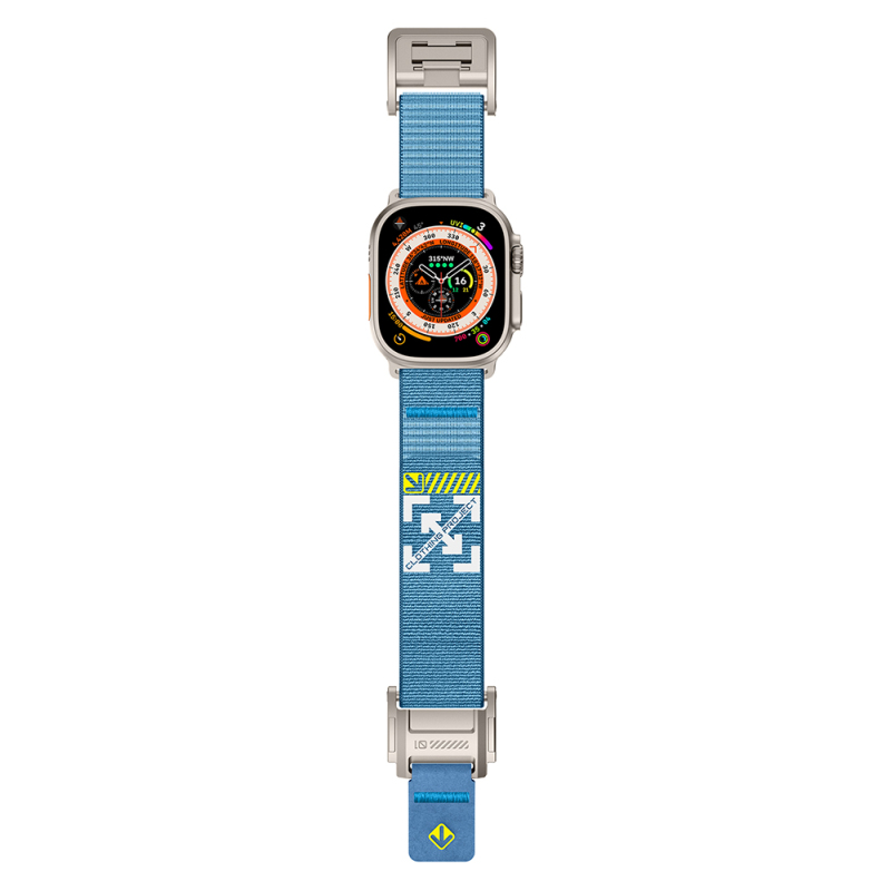 Apple Watch 7 45mm Zore KRD-154 Nylon Mesh Strap - 67