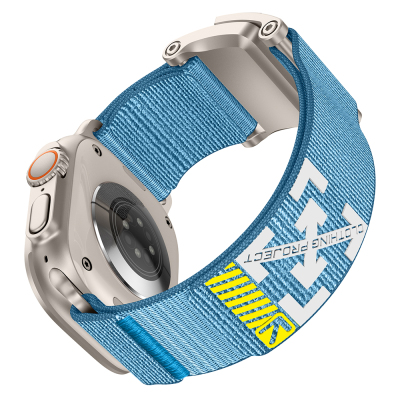 Apple Watch 7 45mm Zore KRD-154 Nylon Mesh Strap - 49