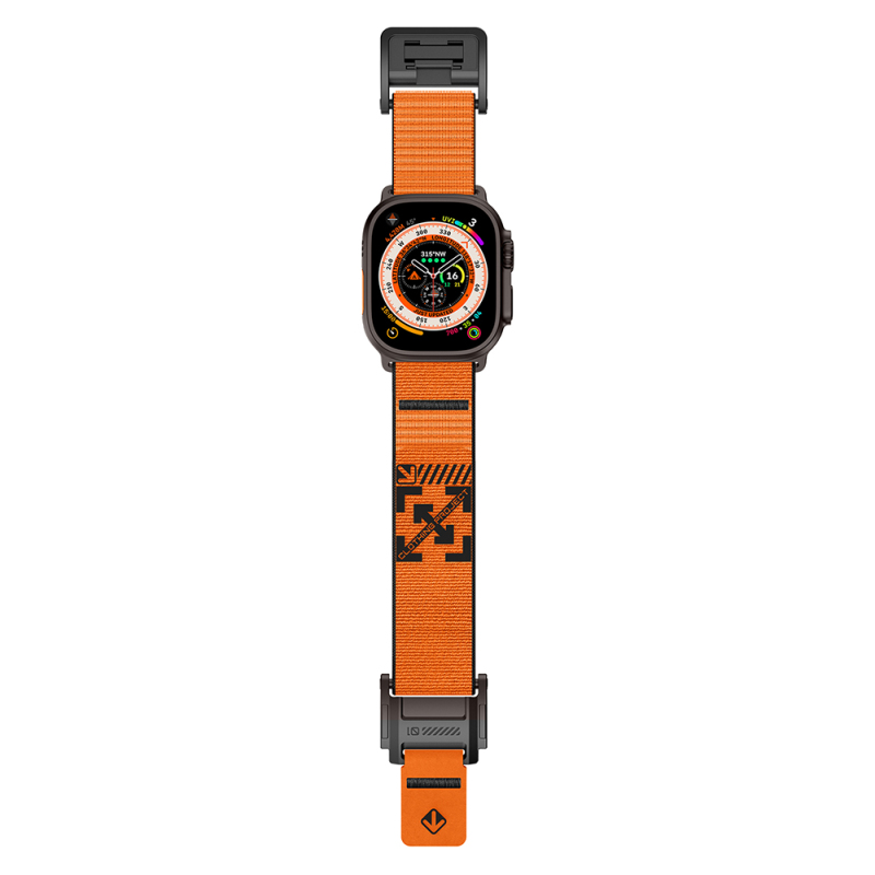 Apple Watch 7 45mm Zore KRD-154 Nylon Mesh Strap - 72