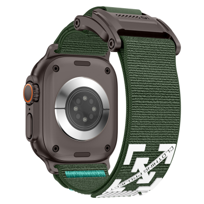 Apple Watch 7 45mm Zore KRD-154 Nylon Mesh Strap - 17