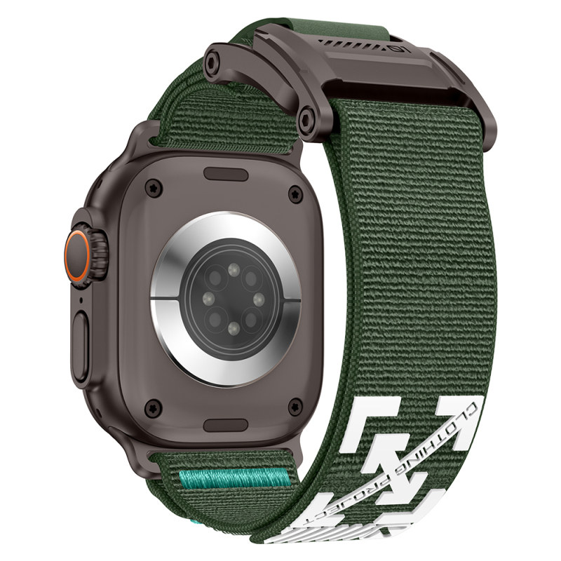Apple Watch 7 45mm Zore KRD-154 Nylon Mesh Strap - 17