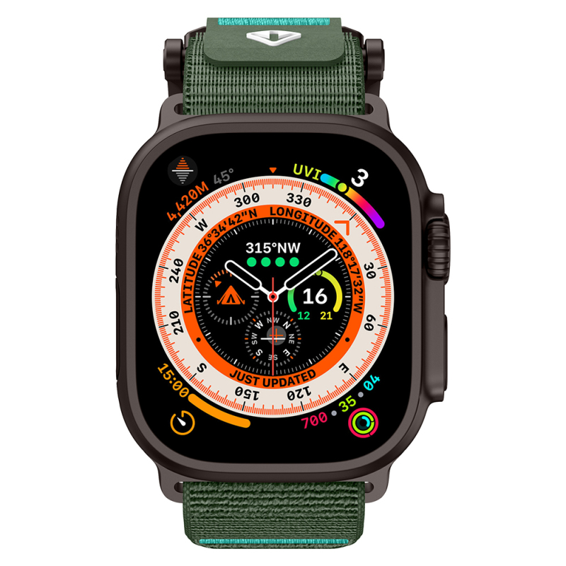 Apple Watch 7 45mm Zore KRD-154 Nylon Mesh Strap - 16