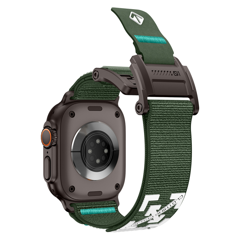 Apple Watch 7 45mm Zore KRD-154 Nylon Mesh Strap - 44