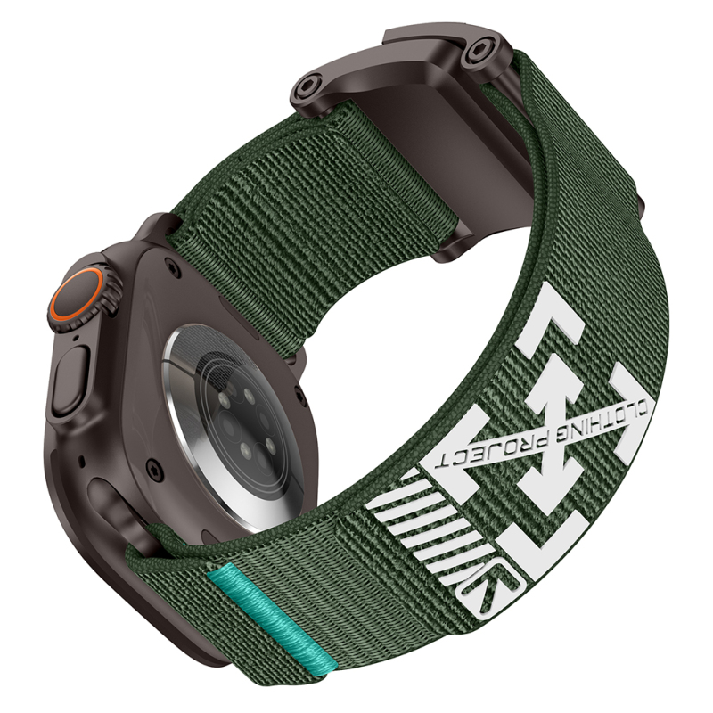 Apple Watch 7 45mm Zore KRD-154 Nylon Mesh Strap - 55
