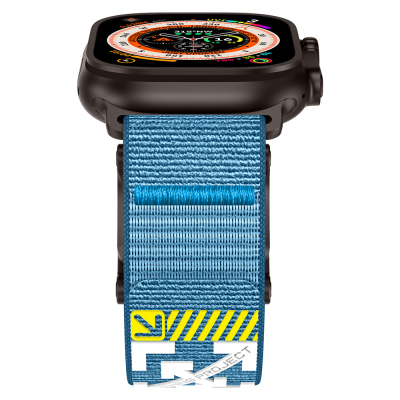 Apple Watch 7 45mm Zore KRD-154 Nylon Mesh Strap - 27