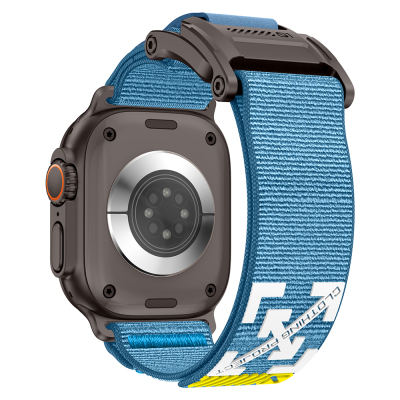 Apple Watch 7 45mm Zore KRD-154 Nylon Mesh Strap - 19