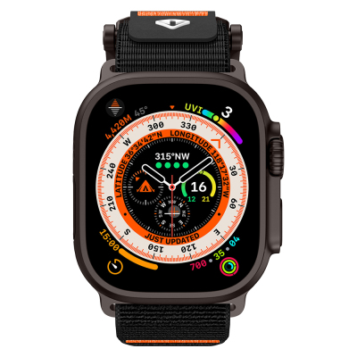 Apple Watch 7 45mm Zore KRD-154 Nylon Mesh Strap - 9