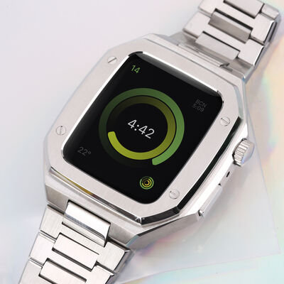 Apple Watch 7 45mm Zore KRD-64 Metal Kordon - 9