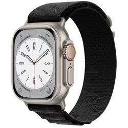 Apple Watch 7 45mm Zore KRD-74 Hasır Kordon - 1