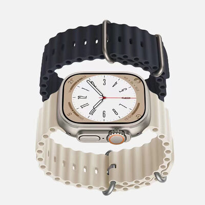 Apple Watch 7 45mm Zore KRD-75 Silicone Cordon - 4
