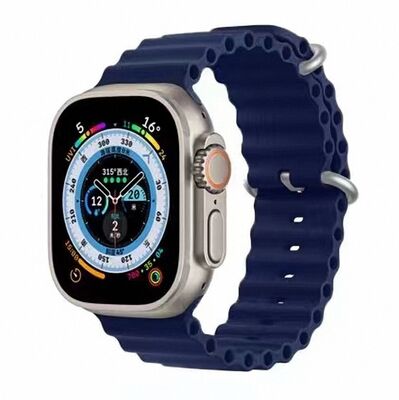 Apple Watch 7 45mm Zore KRD-75 Silicone Cordon - 11