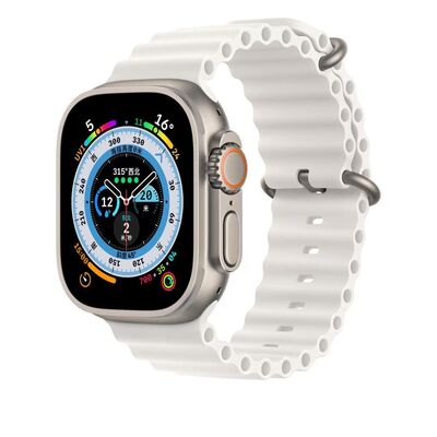 Apple Watch 7 45mm Zore KRD-75 Silicone Cordon - 12