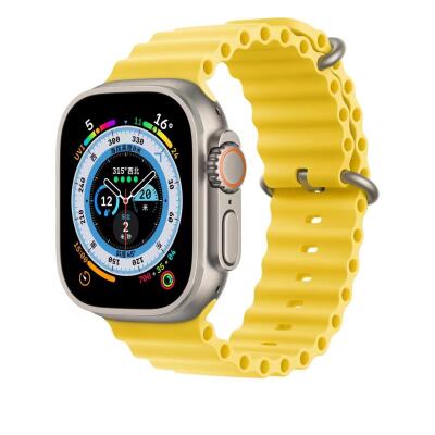 Apple Watch 7 45mm Zore KRD-75 Silicone Cordon - 1