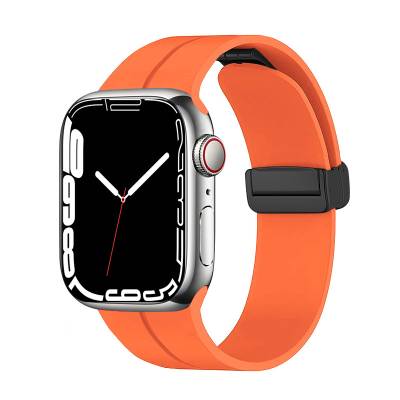 Apple Watch 7 45mm Zore KRD-84 Silicone Band - 1