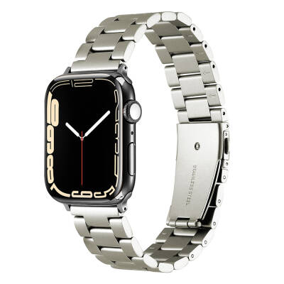 Apple Watch 7 45mm Zore KRD-93 Metal Kordon - 1