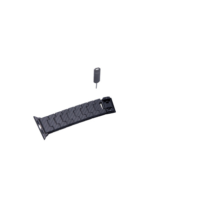 Apple Watch Series Compatible Carbon Fiber Pitaka Modern Series Black-Grey Twill Universal Band - 16