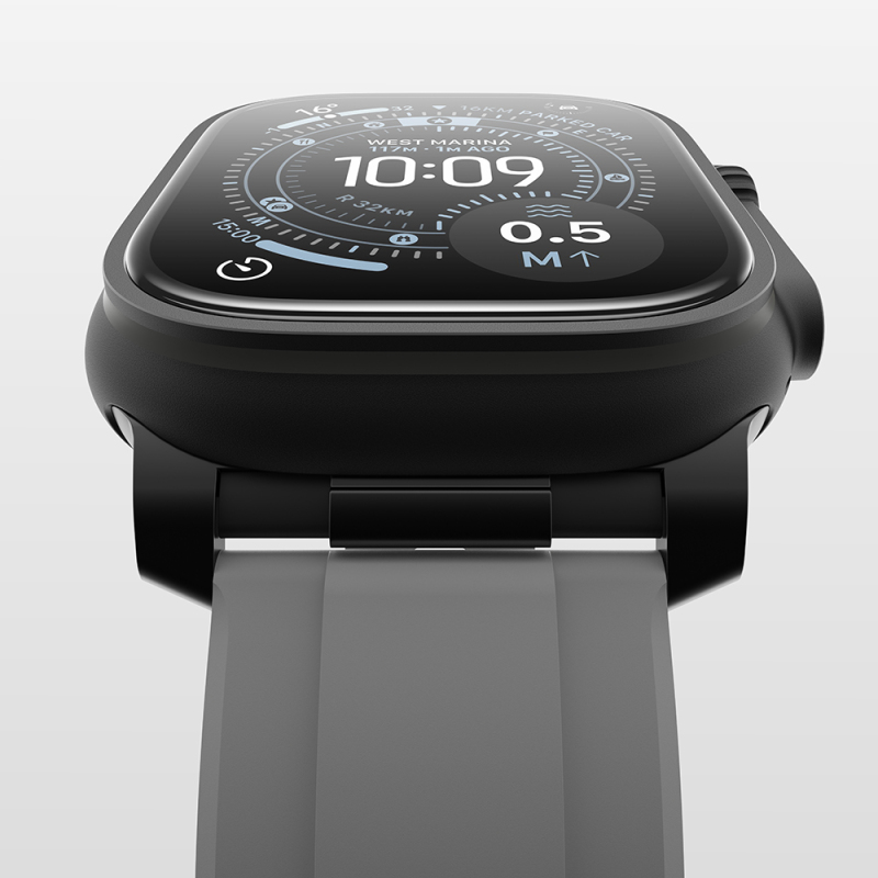 Apple Watch Ultra 49mm Amazingthing Radix AccuGuard Series Smartwatch Tempered Glass Screen Protector - 3