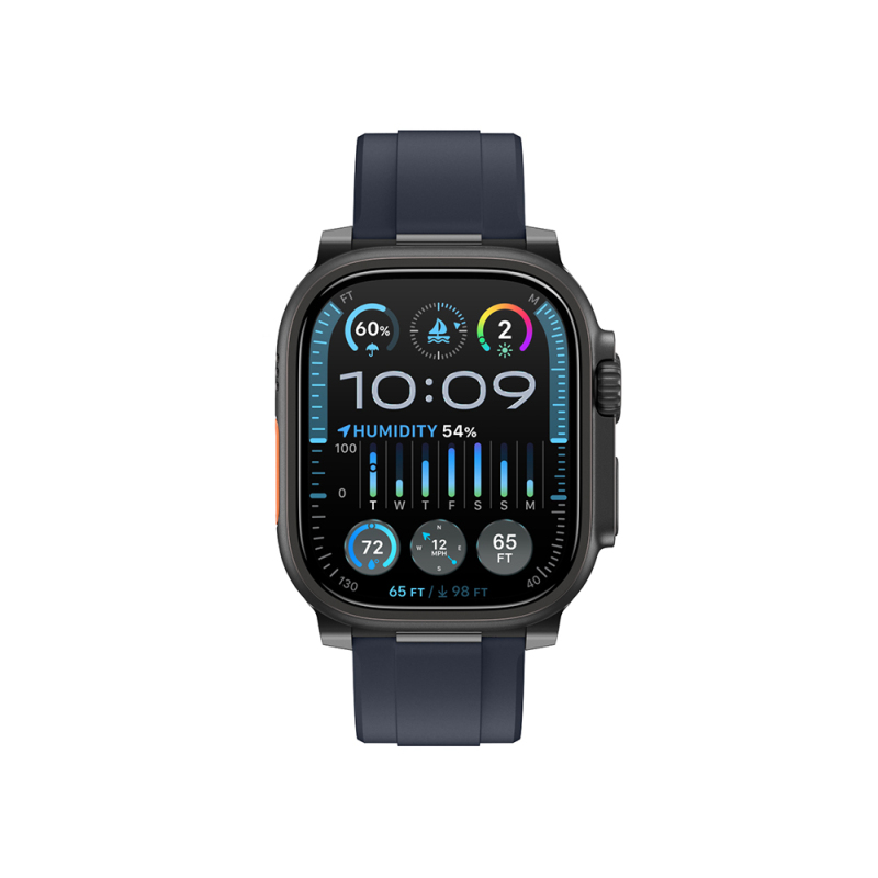 Apple Watch Ultra 49mm Amazingthing Radix AccuGuard Serisi Akıllı Saat Temperli Cam Ekran Koruyucu - 10