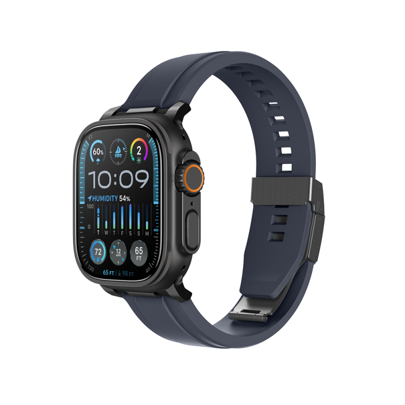 Apple Watch Ultra 49mm Amazingthing Radix AccuGuard Serisi Akıllı Saat Temperli Cam Ekran Koruyucu - 7