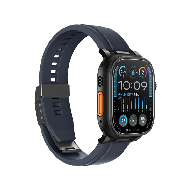Apple Watch Ultra 49mm Amazingthing Radix AccuGuard Serisi Akıllı Saat Temperli Cam Ekran Koruyucu - 8