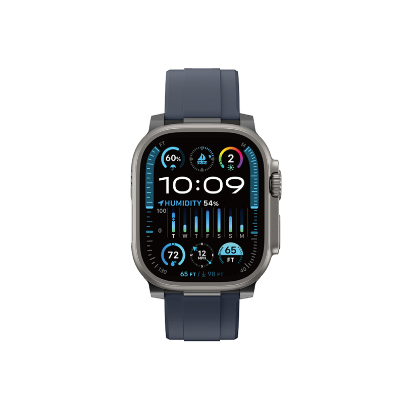 Apple Watch Ultra 49mm Amazingthing Titan Chrono Silikon Kordon - 8