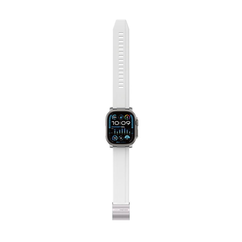 Apple Watch Ultra 49mm Amazingthing Titan Chrono Silikon Kordon - 12