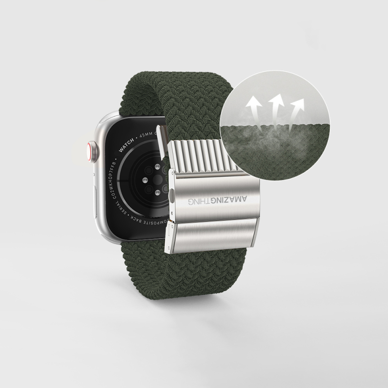 Apple Watch Ultra 49mm Amazingthing Titan Weave 2 Sport Örgü Kordon - 13