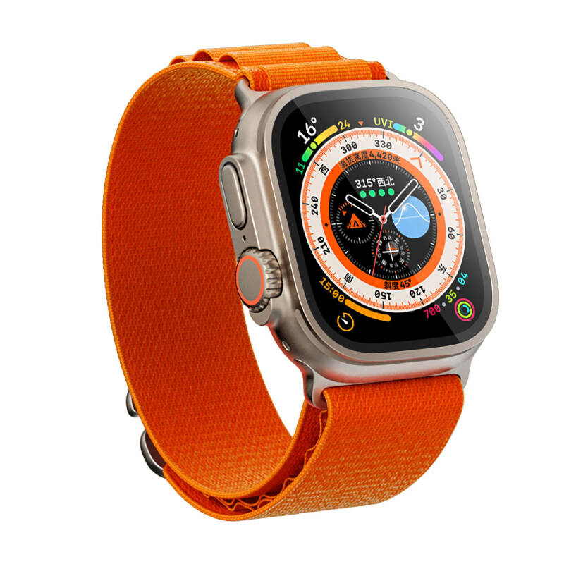Apple Watch Ultra 49mm Benks Anti-Reflective Kolay Uygulama Aparatlı Temperli Ekran Koruyucu - 6