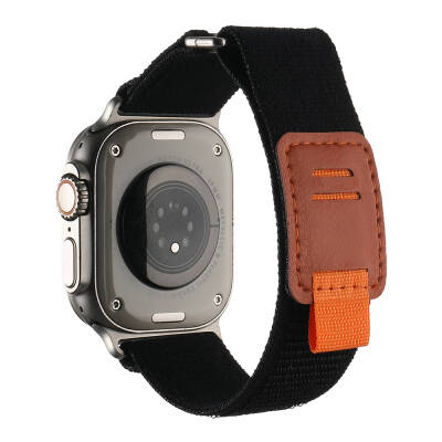 Apple Watch Ultra 49mm Hasır Kordon Zore KRD-106 Strap Kayış - 1