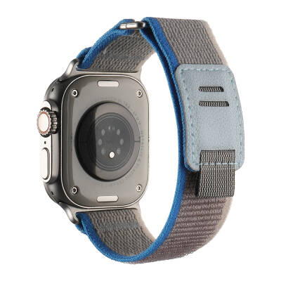 Apple Watch Ultra 49mm Hasır Kordon Zore KRD-106 Strap Kayış - 3