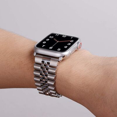 Apple Watch Ultra 49mm Kordon KRD-36 Metal Strap Kayış - 3