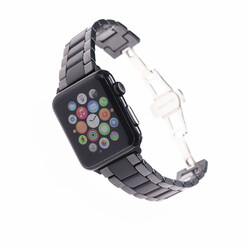 ​​​Apple Watch Ultra 49mm Kordon Mat Seramik Metal Strap Kayış - 1