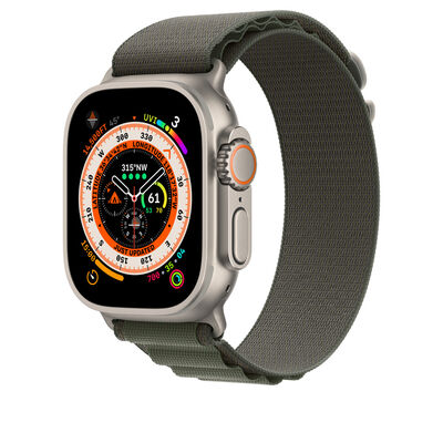 Apple Watch Ultra 49mm Kordon Wiwu WU-01 Hasır Örgü Strap Kayış - 2
