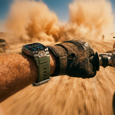 Apple Watch Ultra 49mm Mohseven iWatch Armor Silikon Kordon - 18