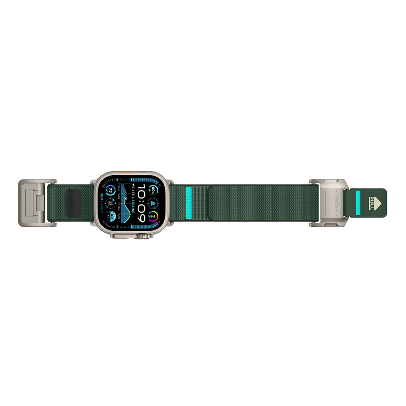 Apple Watch Ultra 49mm Mohseven iWatch Mecha Sport Silicone Band - 31